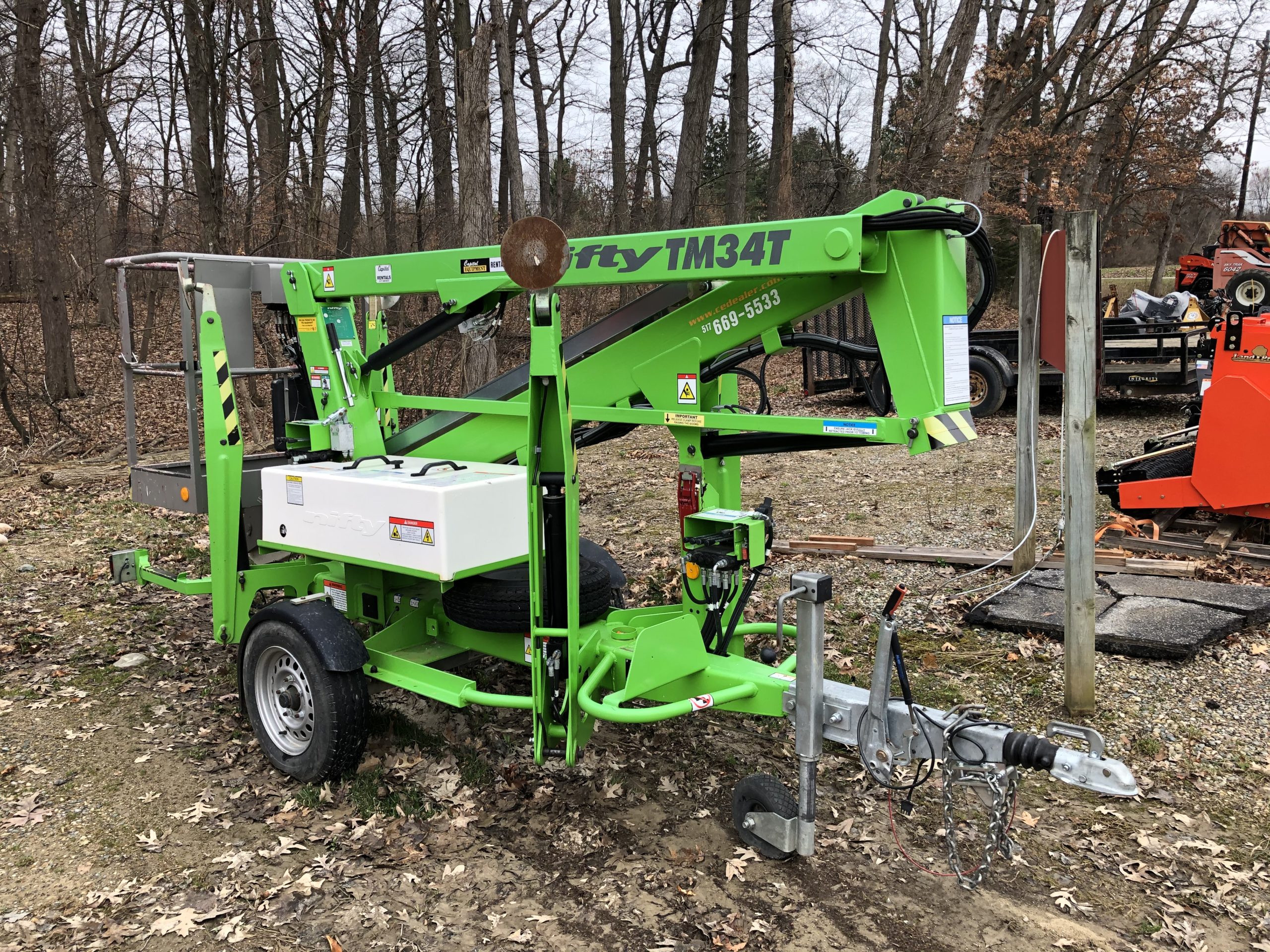 Nifty Lift TM34TE Towable Lift Capital Equipment Dealer