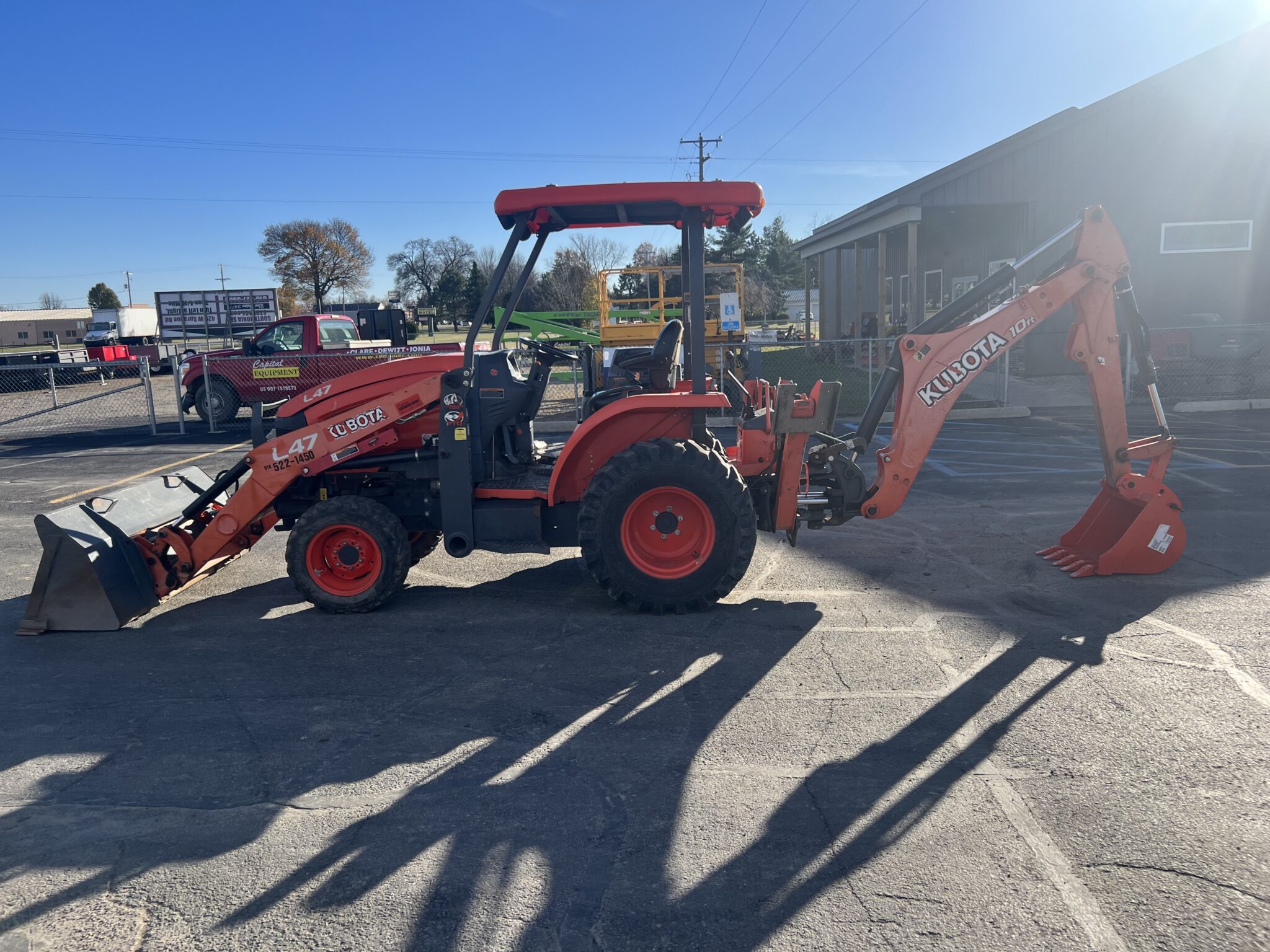 Kubota L47 Tractor Loader Backhoe S0557 Capital Equipment Dealer