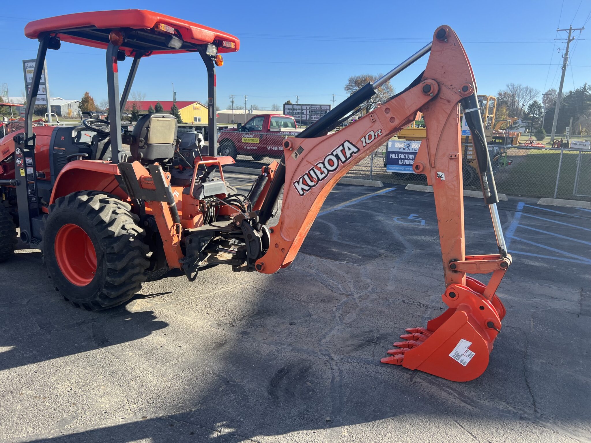 Kubota L47 Tractor Loader Backhoe S0557 Capital Equipment Dealer